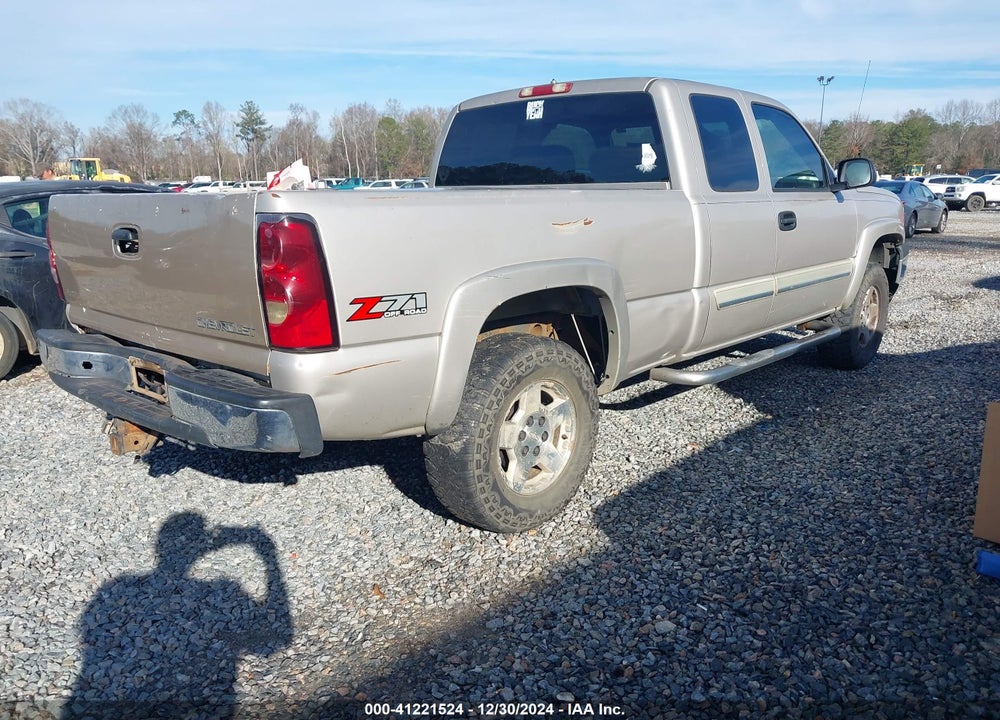 2005 CHEVROLET SILVERADO 1500 Z71 VIN: 1GCEK19Z25Z144076