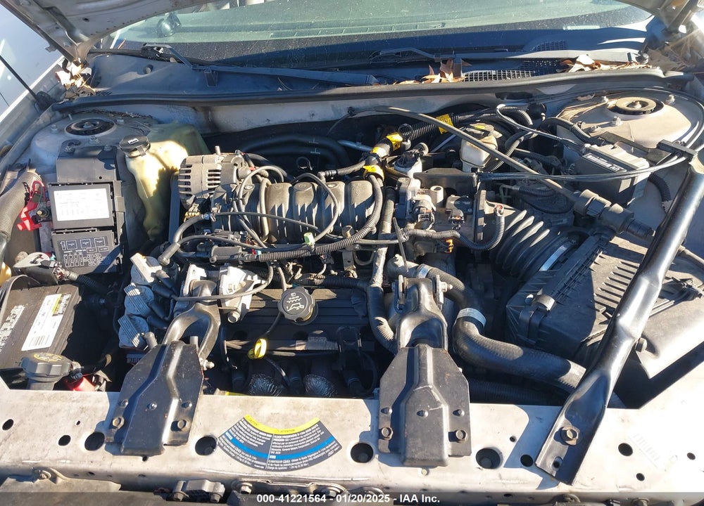 2004 CHEVROLET IMPALA LS VIN: 2G1WH52K249135113