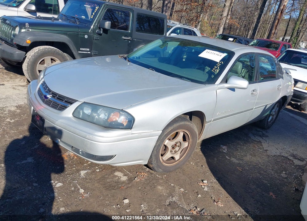 2004 CHEVROLET IMPALA LS VIN: 2G1WH52K249135113