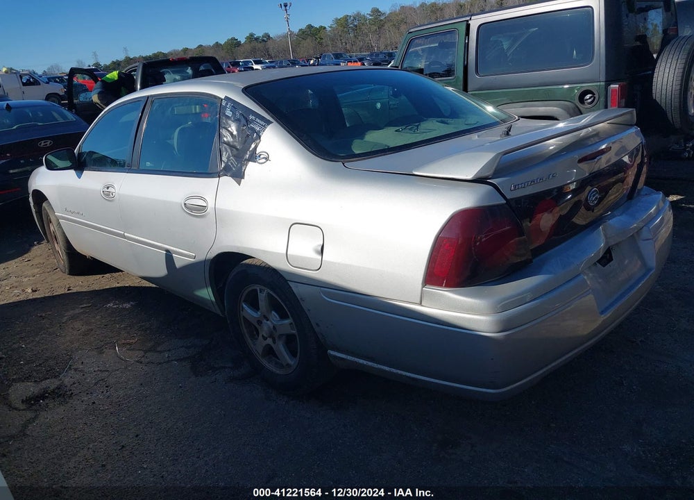 2004 CHEVROLET IMPALA LS VIN: 2G1WH52K249135113