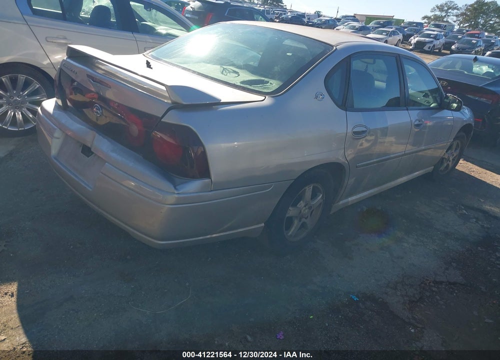 2004 CHEVROLET IMPALA LS VIN: 2G1WH52K249135113