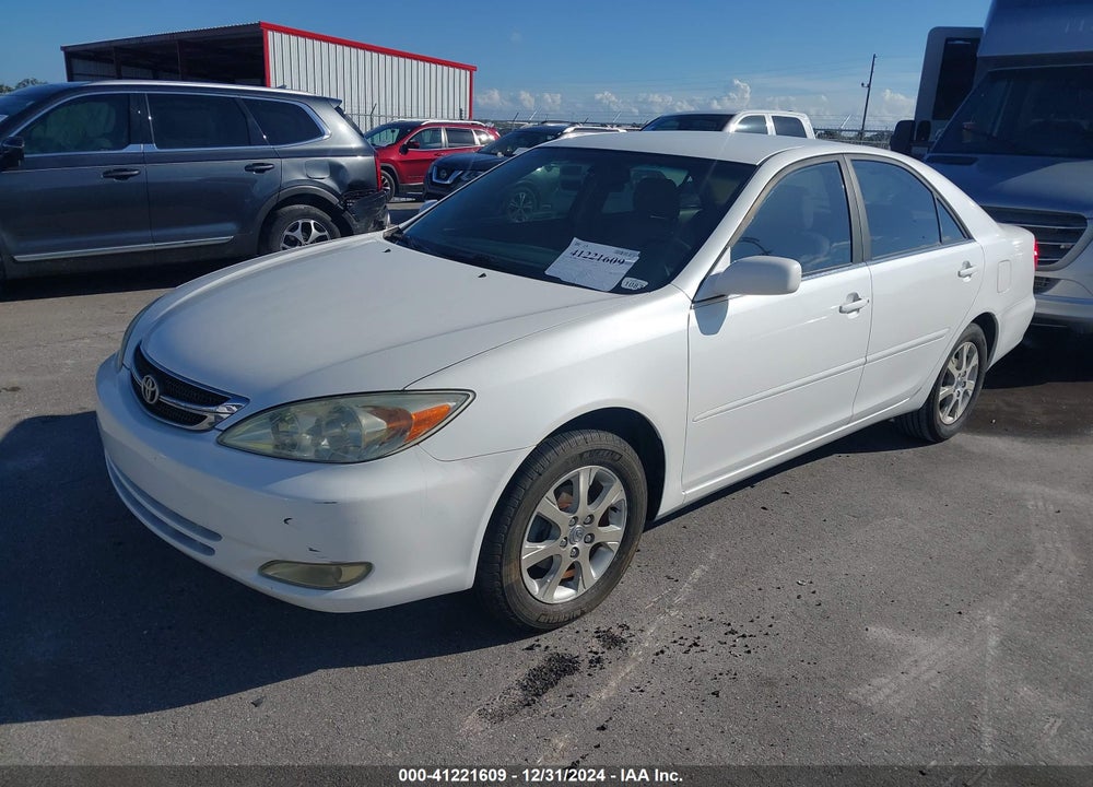 2004 TOYOTA CAMRY LE VIN: JTDBE32KX40245727