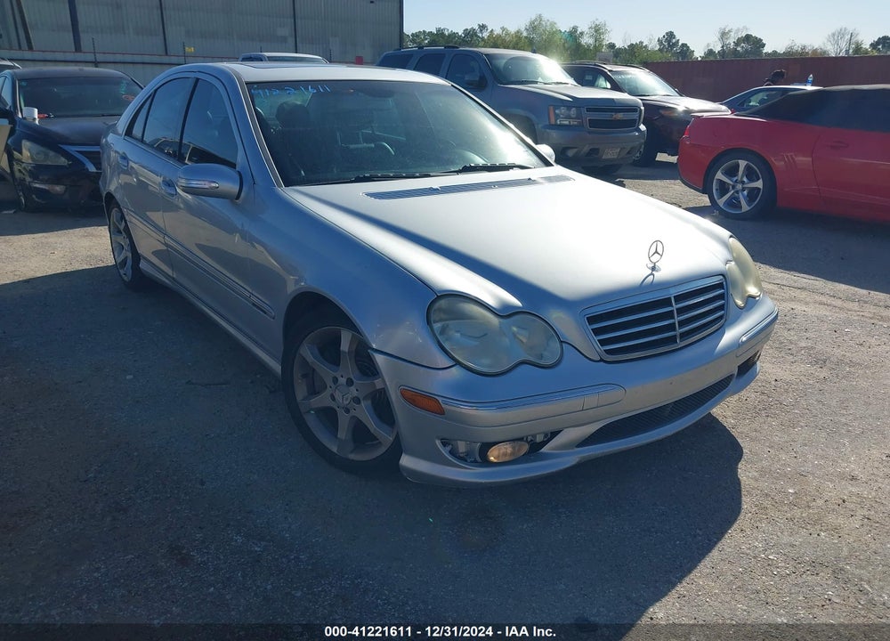 2007 MERCEDES-BENZ C 230 SPORT VIN: WDBRF52H37F838048