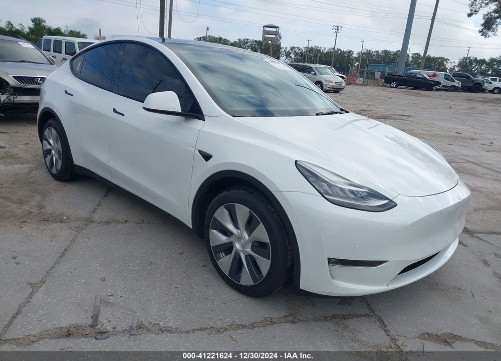 2022 TESLA MODEL Y LONG RANGE DUAL MOTOR ALL-WHEEL DRIVE VIN: 7SAYGDEEXNF442760