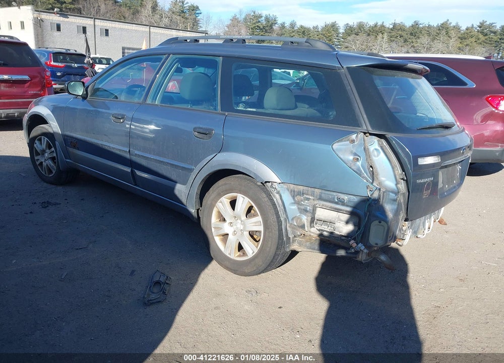 2005 SUBARU OUTBACK 2.5I VIN: 4S4BP61CX57365733