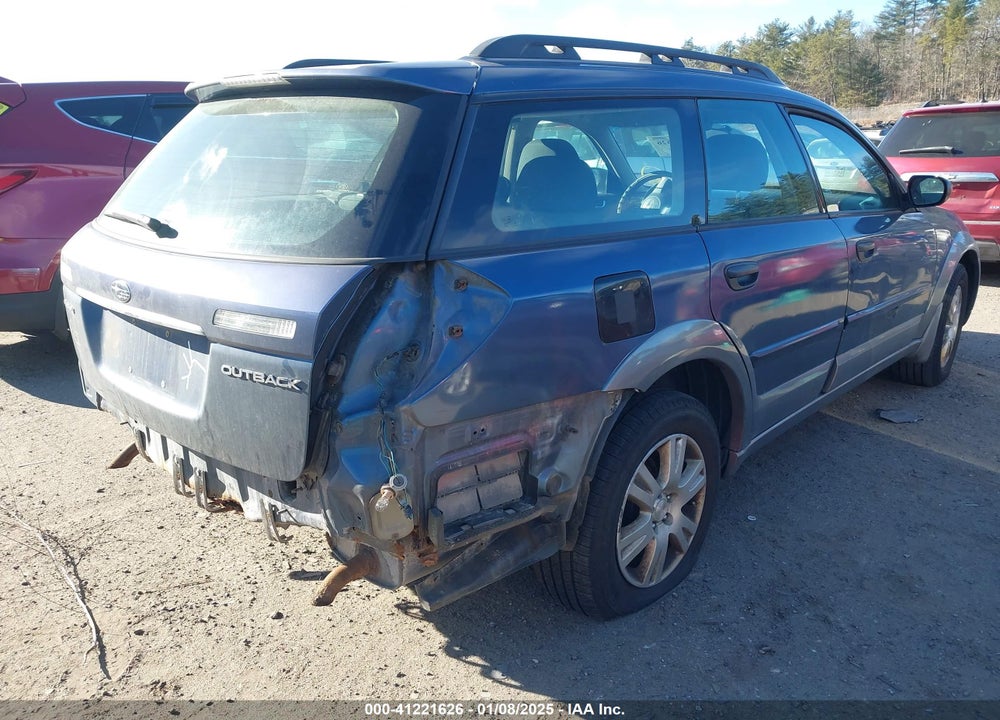 2005 SUBARU OUTBACK 2.5I VIN: 4S4BP61CX57365733