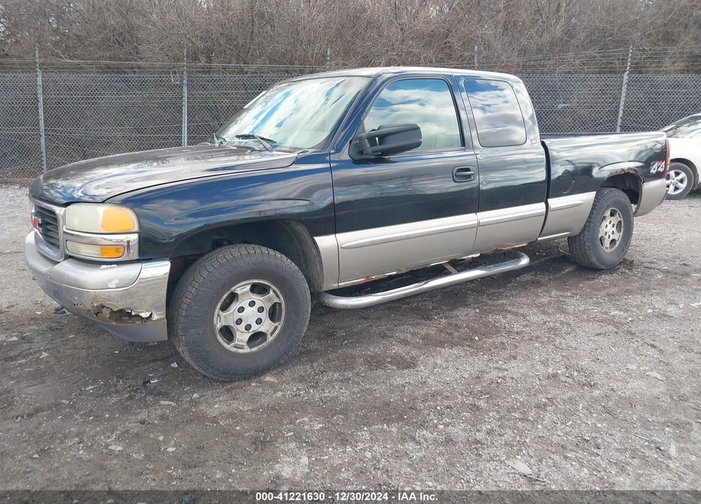 1999 GMC SIERRA 1500 SLE VIN: 2GTEK19T6X1554368