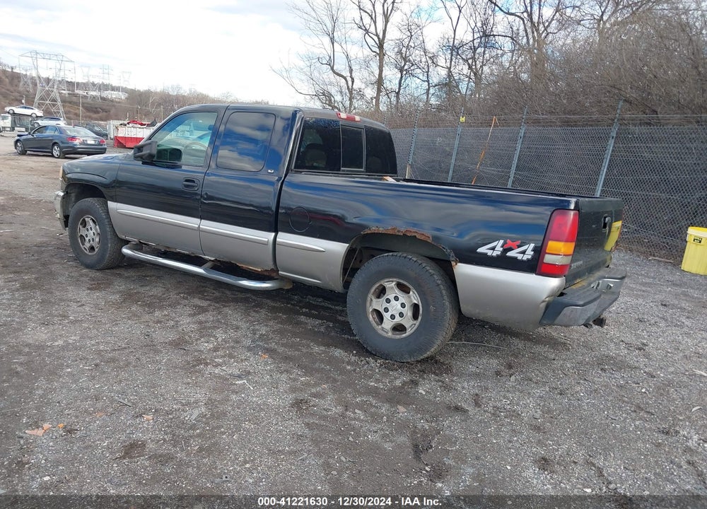 1999 GMC SIERRA 1500 SLE VIN: 2GTEK19T6X1554368