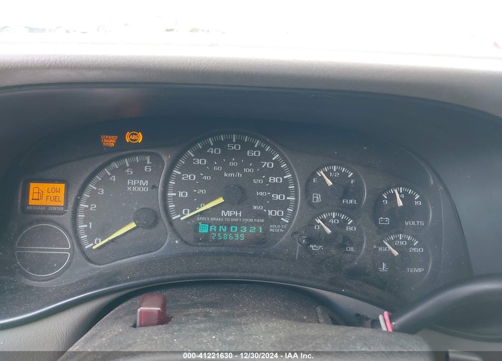 1999 GMC SIERRA 1500 SLE VIN: 2GTEK19T6X1554368
