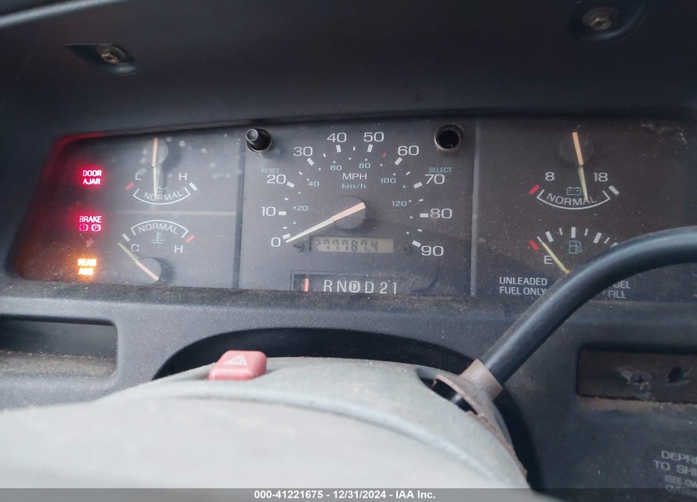 1993 FORD AEROSTAR VIN: 1FMDA31X9PZC61897