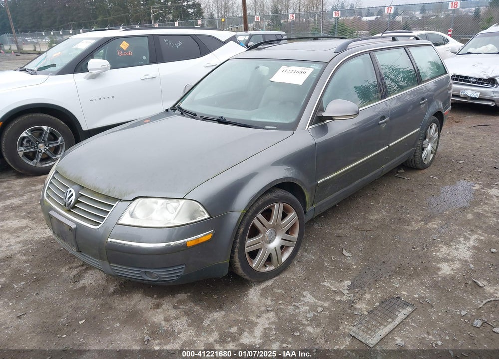 2005 VOLKSWAGEN PASSAT GLS VIN: WVWCD63B05E104483