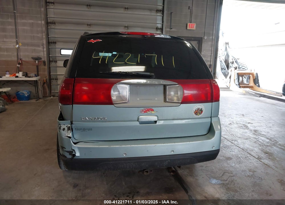2006 BUICK RENDEZVOUS CX VIN: 3G5DA03L46S594380