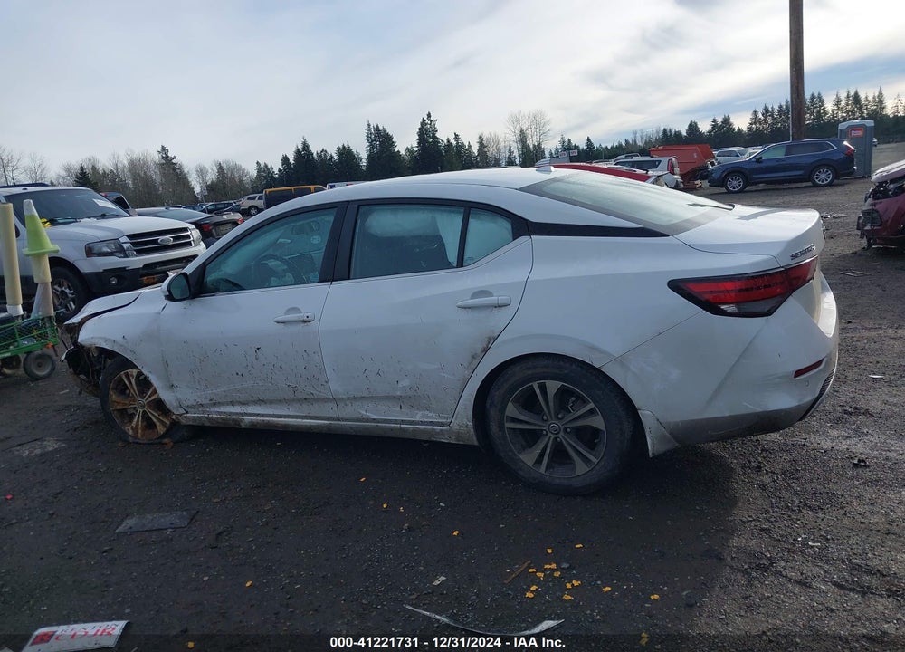 2021 NISSAN SENTRA VIN: 3N1AB8CVXMY262529