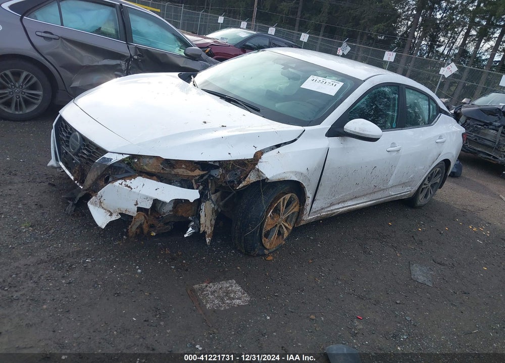 2021 NISSAN SENTRA VIN: 3N1AB8CVXMY262529