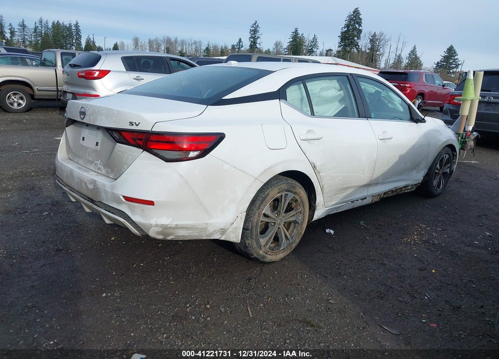 2021 NISSAN SENTRA VIN: 3N1AB8CVXMY262529