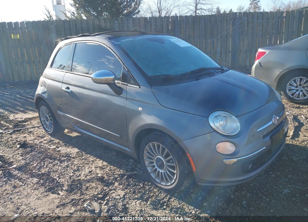 2012 FIAT 500C LOUNGE VIN: 3C3CFFER5CT123102