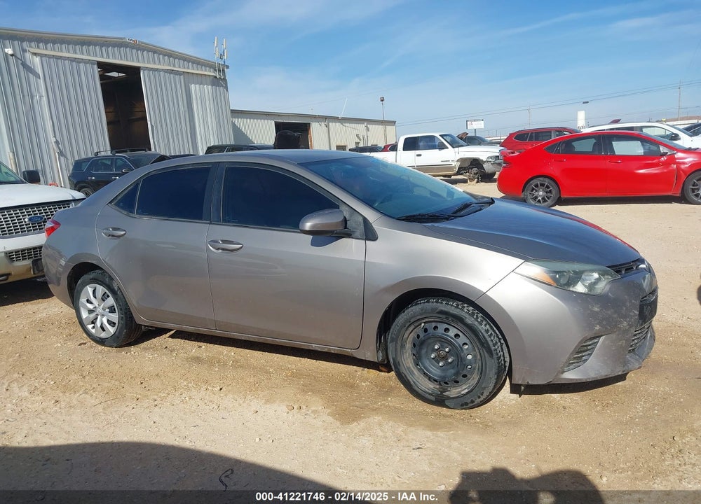 2015 TOYOTA COROLLA VIN: 2T1BURHE4FC320325
