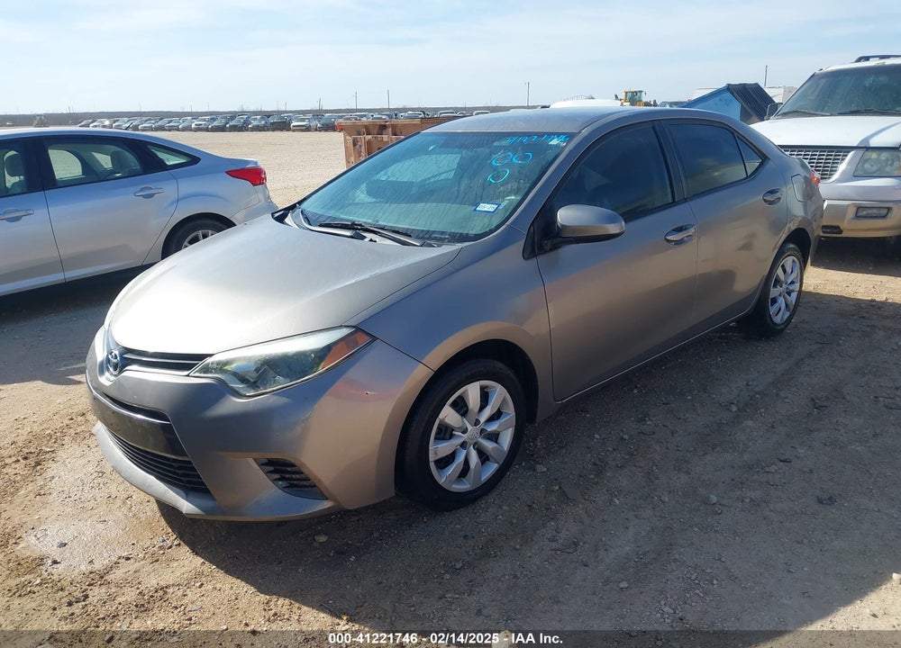 2015 TOYOTA COROLLA VIN: 2T1BURHE4FC320325