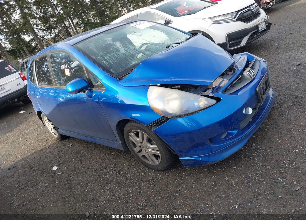 2007 HONDA FIT SPORT VIN: JHMGD38647S006765