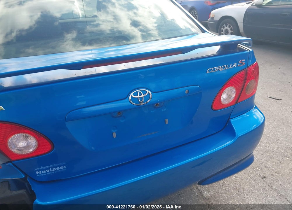 2008 TOYOTA COROLLA S VIN: 2T1BR32E68C874024