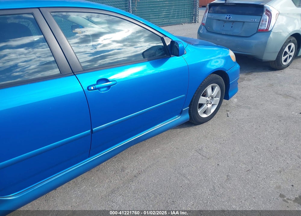 2008 TOYOTA COROLLA S VIN: 2T1BR32E68C874024