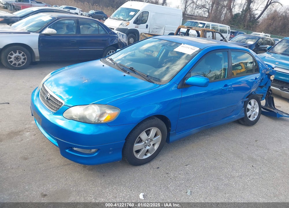 2008 TOYOTA COROLLA S VIN: 2T1BR32E68C874024