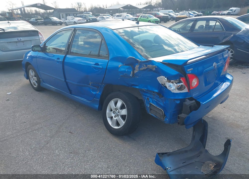 2008 TOYOTA COROLLA S VIN: 2T1BR32E68C874024