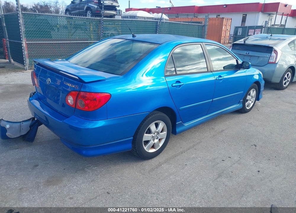 2008 TOYOTA COROLLA S VIN: 2T1BR32E68C874024