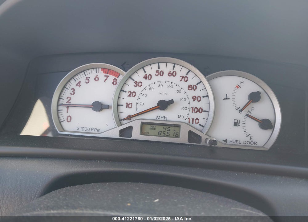 2008 TOYOTA COROLLA S VIN: 2T1BR32E68C874024