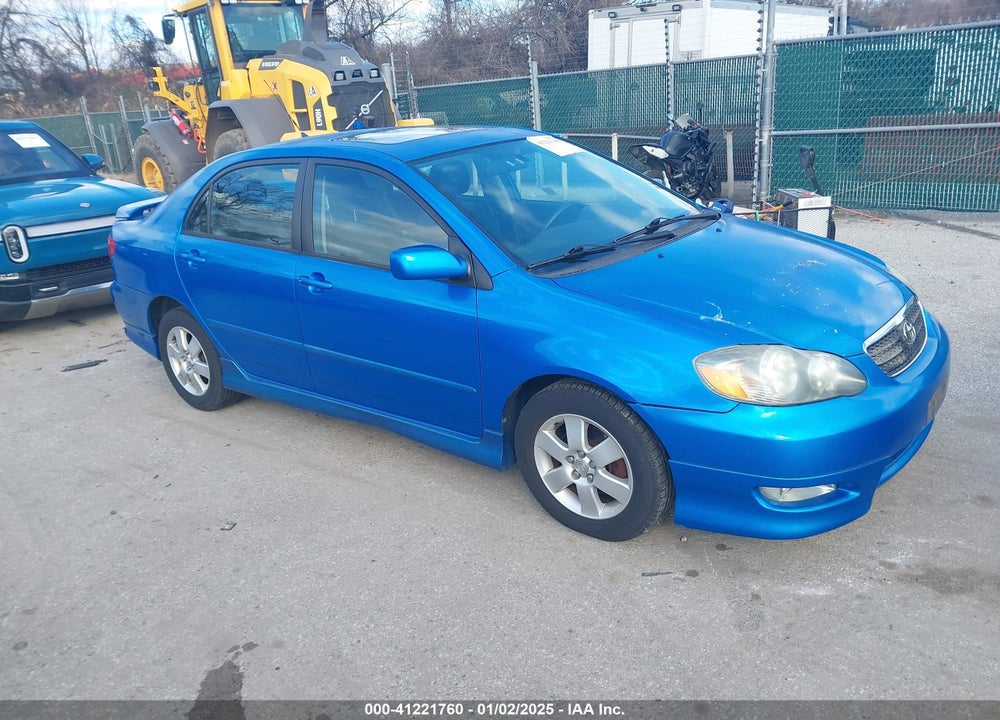 2008 TOYOTA COROLLA S VIN: 2T1BR32E68C874024