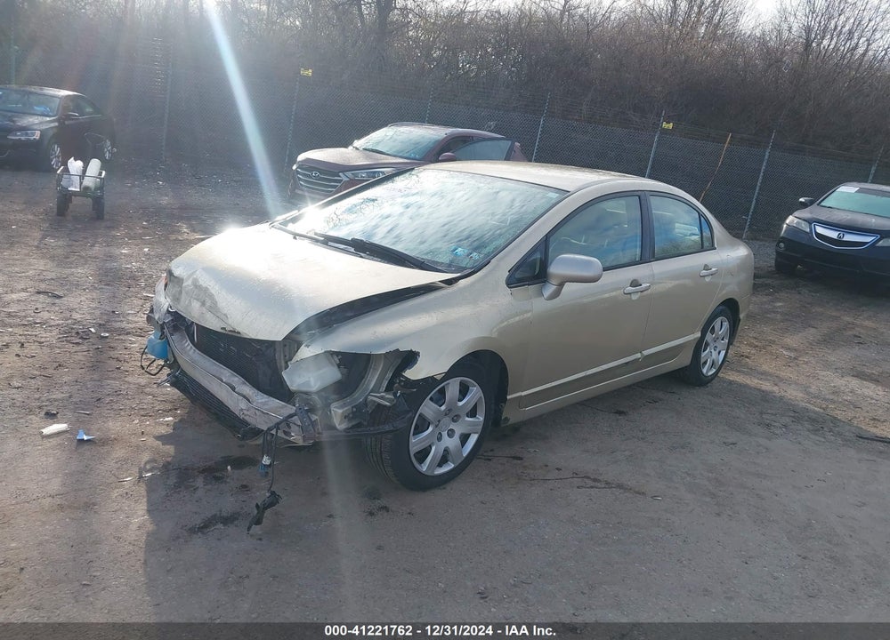2007 HONDA CIVIC LX VIN: 1HGFA16517L092388