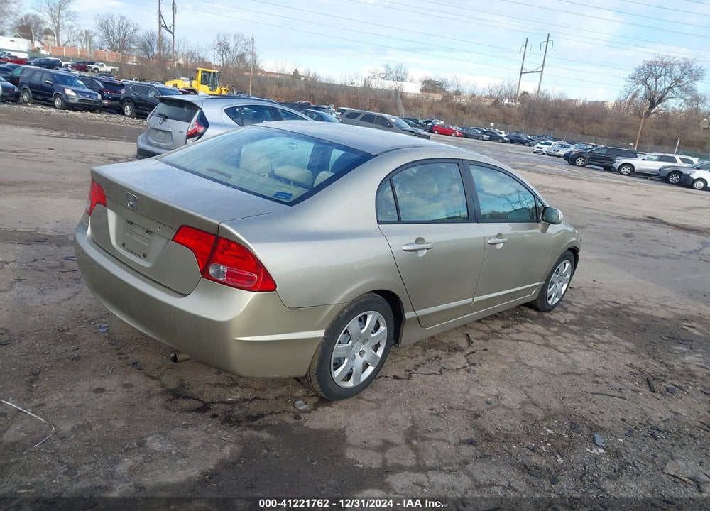 2007 HONDA CIVIC LX VIN: 1HGFA16517L092388