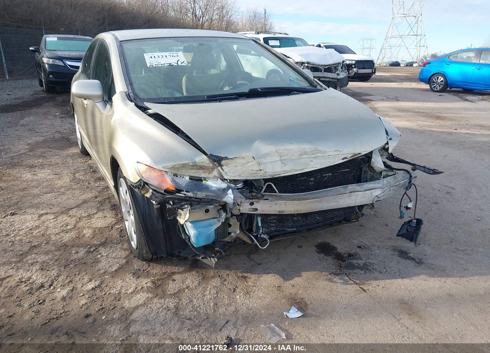 2007 HONDA CIVIC LX VIN: 1HGFA16517L092388