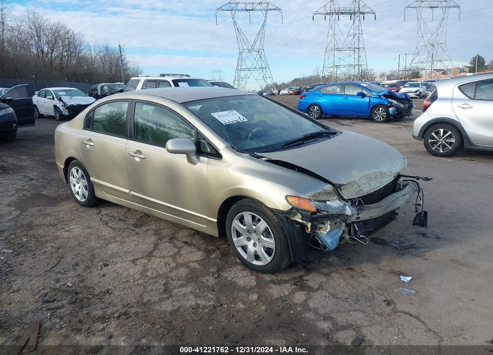 2007 HONDA CIVIC LX VIN: 1HGFA16517L092388