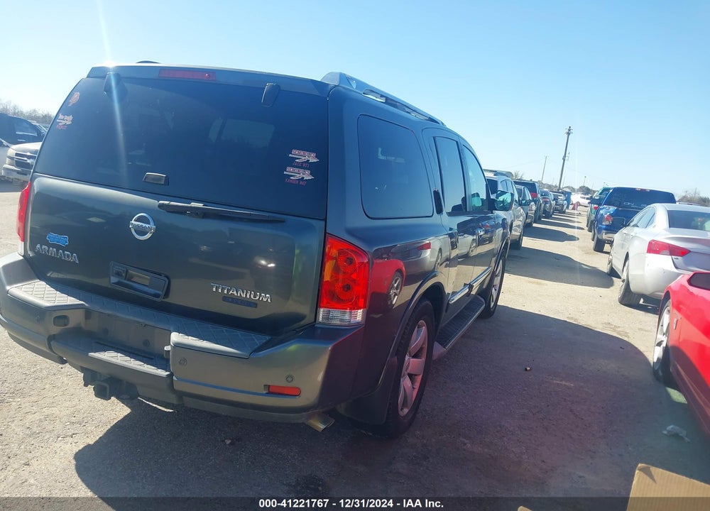 2010 NISSAN ARMADA TITANIUM VIN: 5N1BA0ND9AN622999