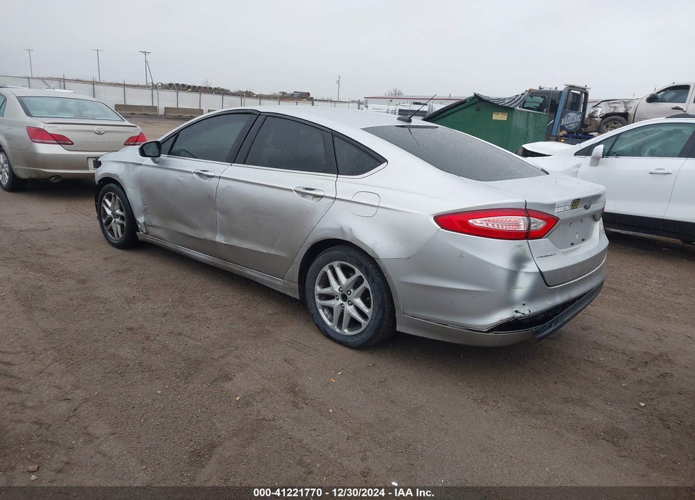 2013 FORD FUSION VIN: 3FA6P0H76DR262091
