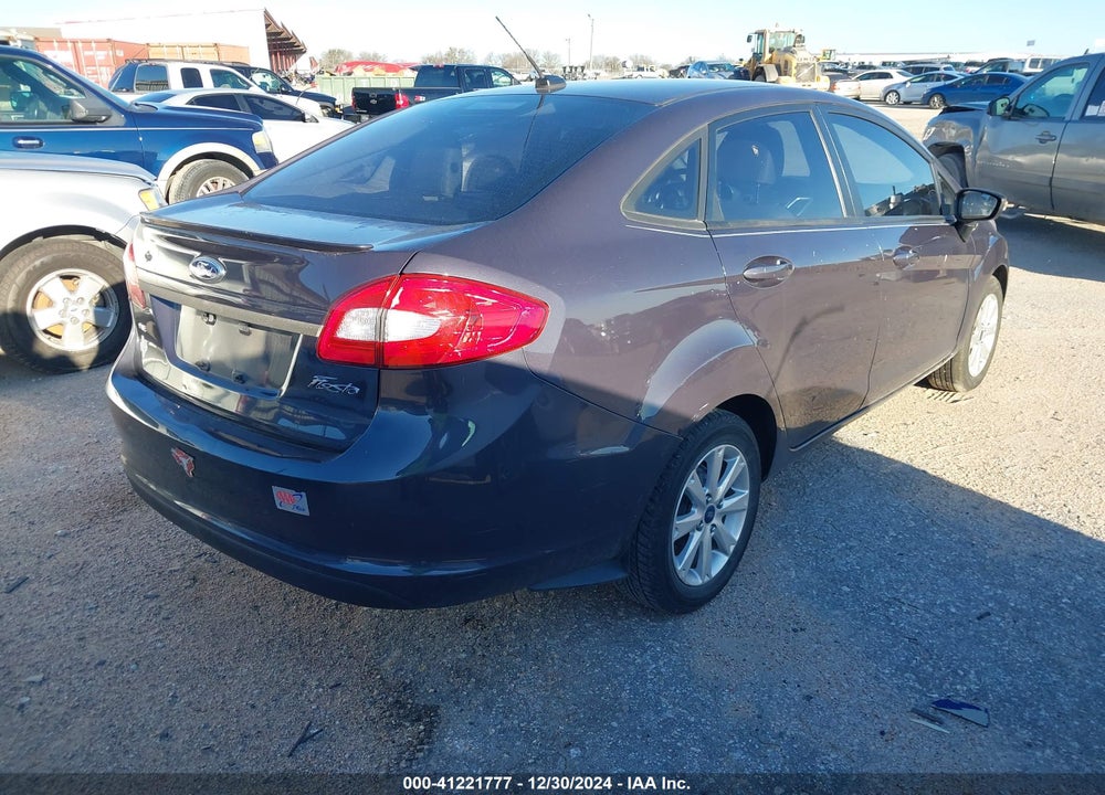 2013 FORD FIESTA SE VIN: 3FADP4BJ7DM213689