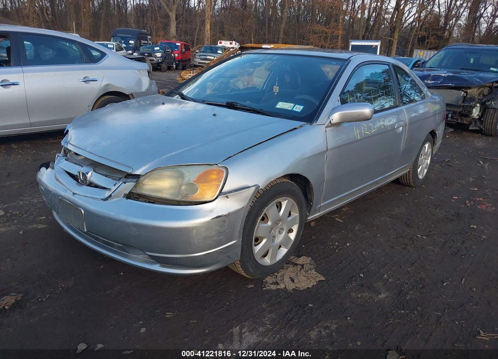 2002 HONDA CIVIC EX VIN: 1HGEM22022L023253
