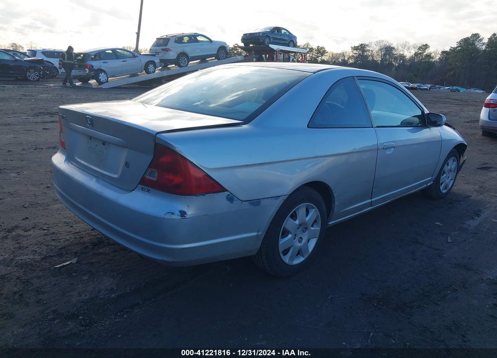 2002 HONDA CIVIC EX VIN: 1HGEM22022L023253