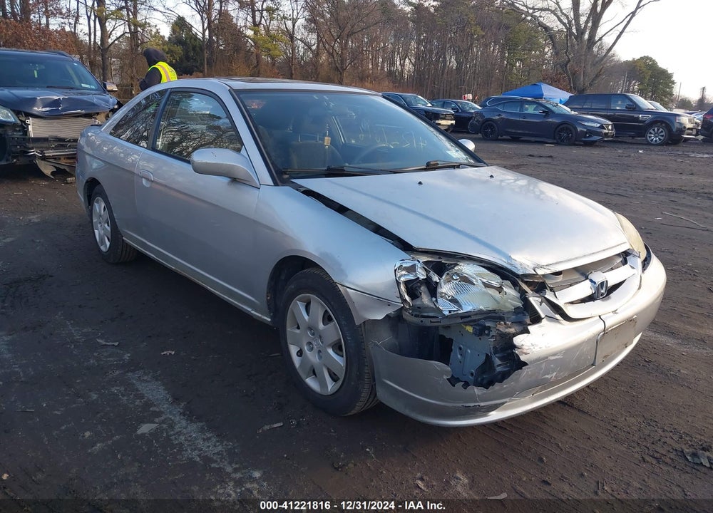 2002 HONDA CIVIC EX VIN: 1HGEM22022L023253