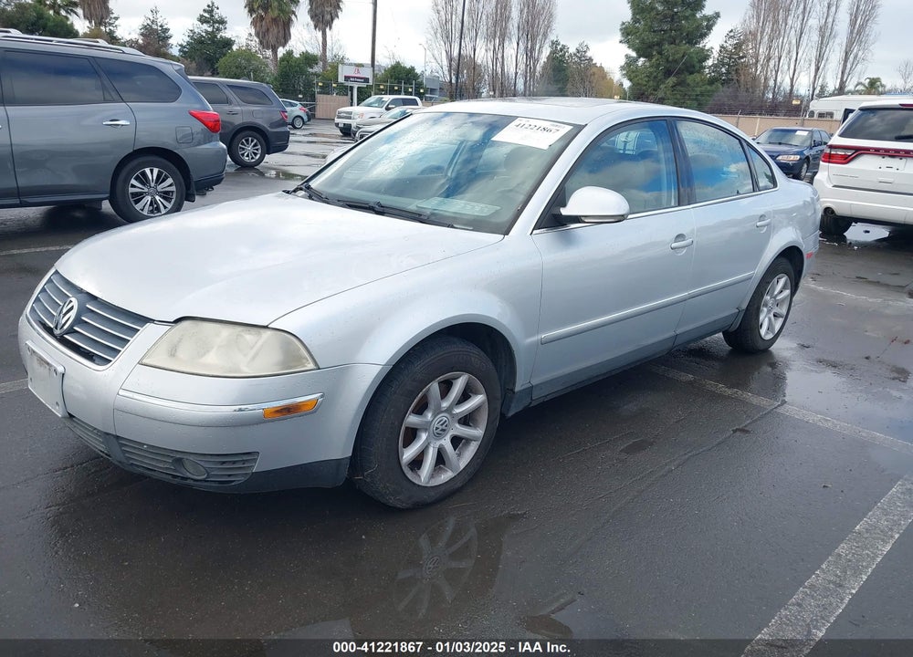 2004 VOLKSWAGEN PASSAT GLS VIN: WVWPD63B24P246063
