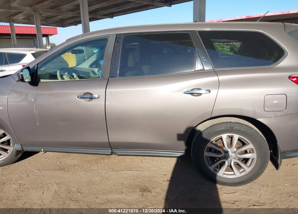 2014 NISSAN PATHFINDER S VIN: 5N1AR2MMXEC646215