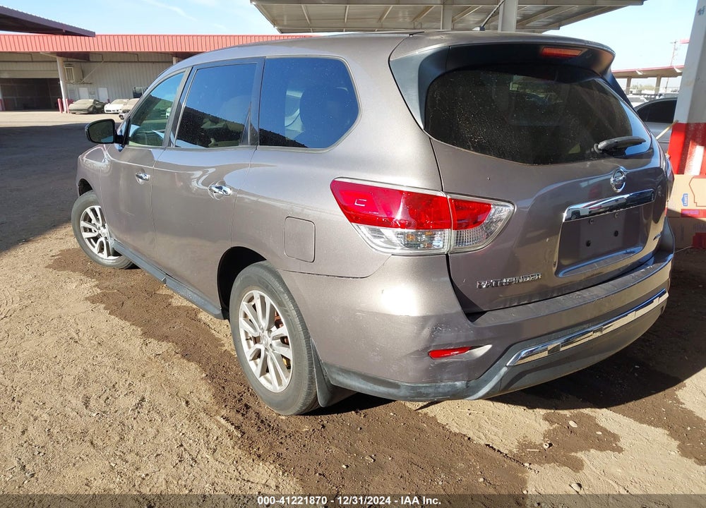 2014 NISSAN PATHFINDER S VIN: 5N1AR2MMXEC646215