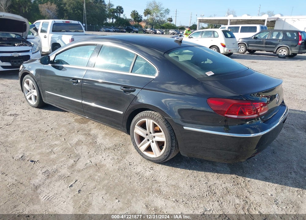 2013 VOLKSWAGEN CC VIN: WVWBP7ANXDE568210