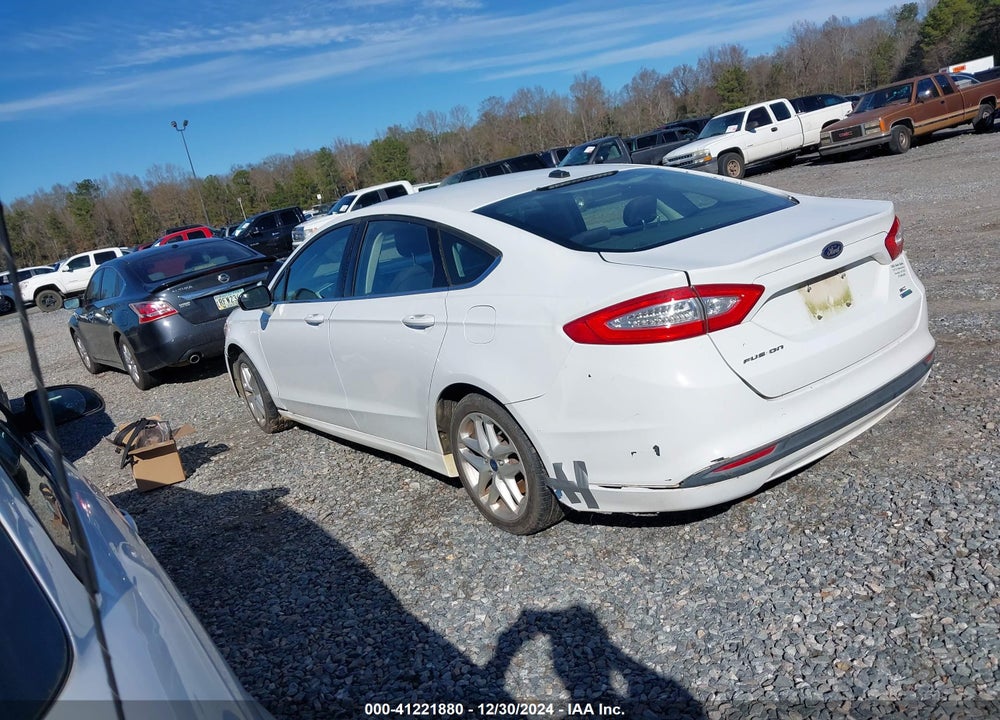 2013 FORD FUSION SE VIN: 3FA6P0HR3DR374431