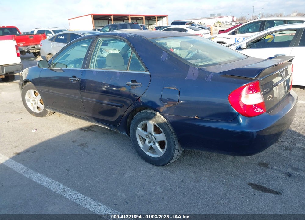 2002 TOYOTA CAMRY SE VIN: 4T1BE32K12U533721