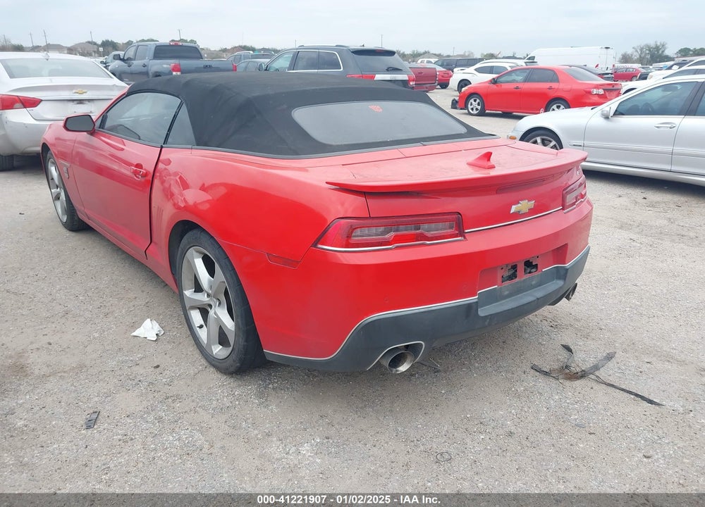 2015 CHEVROLET CAMARO 1LT VIN: 2G1FD3D31F9265408