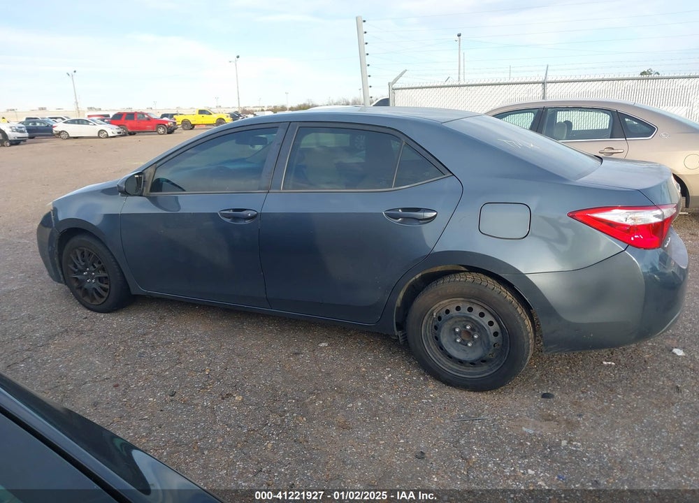 2014 TOYOTA COROLLA LE VIN: 5YFBURHE3EP099783