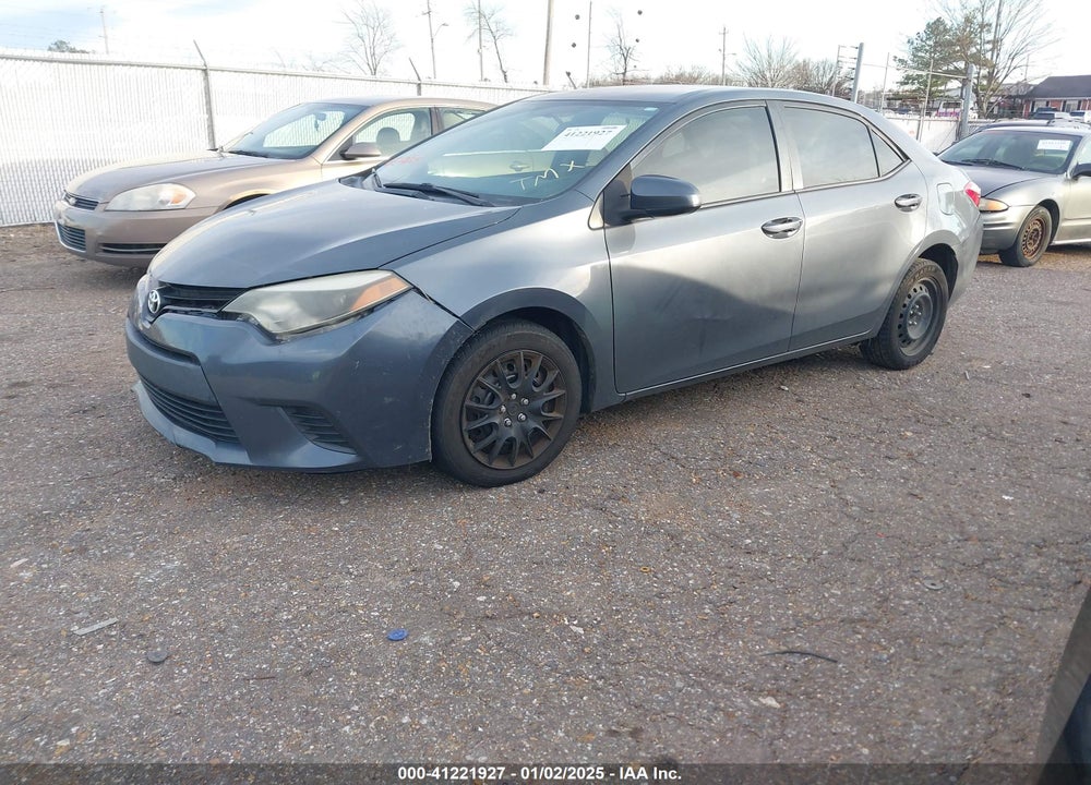 2014 TOYOTA COROLLA LE VIN: 5YFBURHE3EP099783
