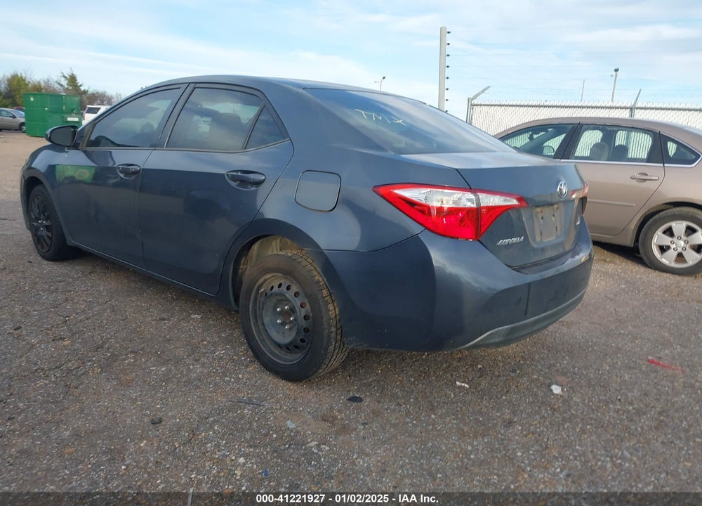 2014 TOYOTA COROLLA LE VIN: 5YFBURHE3EP099783